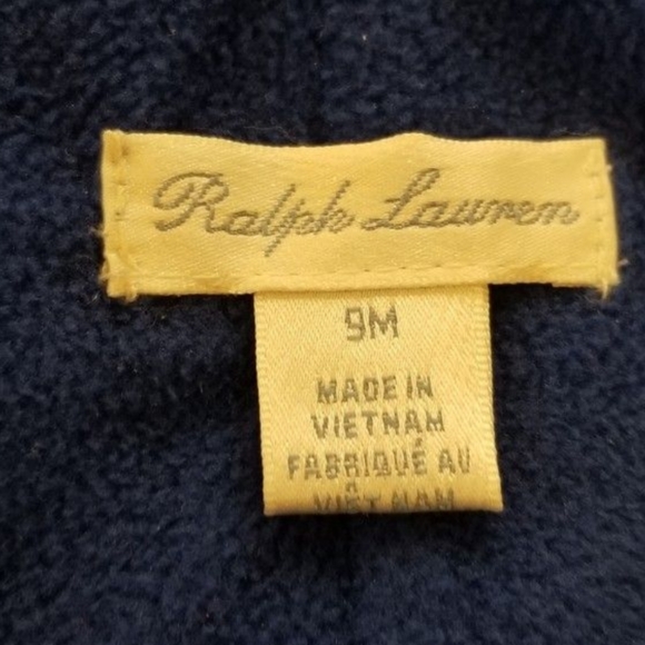 Ralph Lauren Baby  Colourblock Quilted Bunting - Picture 6 of 6